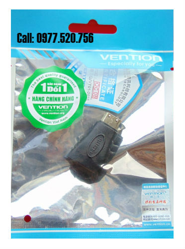 Đầu chuyển đổi mini HDMI to HDMI Vention H380HDC loại tốt